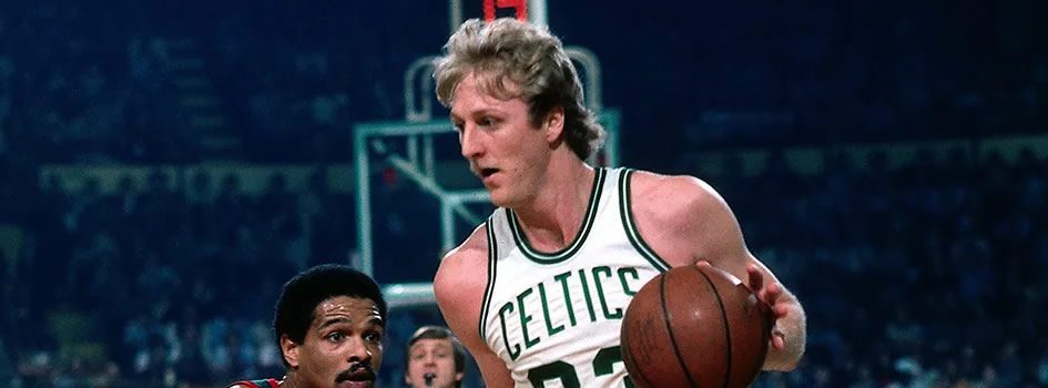 Larry Bird, o maior jogador branco da história do basquete